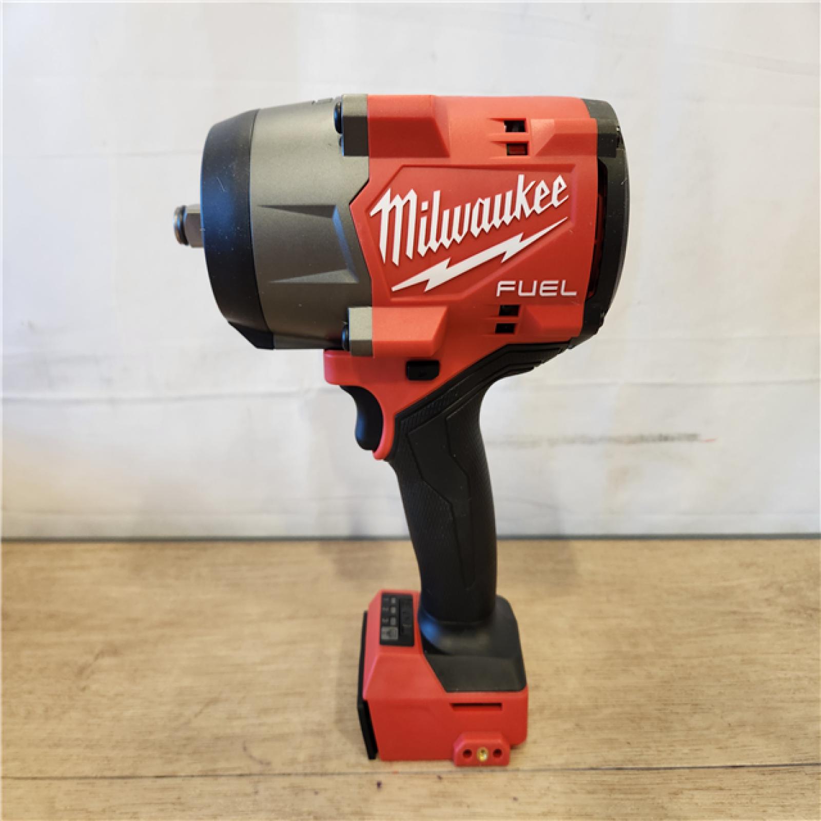 AS-IS - Milwaukee FUEL 18V Lithium-Ion Brushless Cordless 1/2 in. Impact Wrench with Friction Ring (Tool-Only)