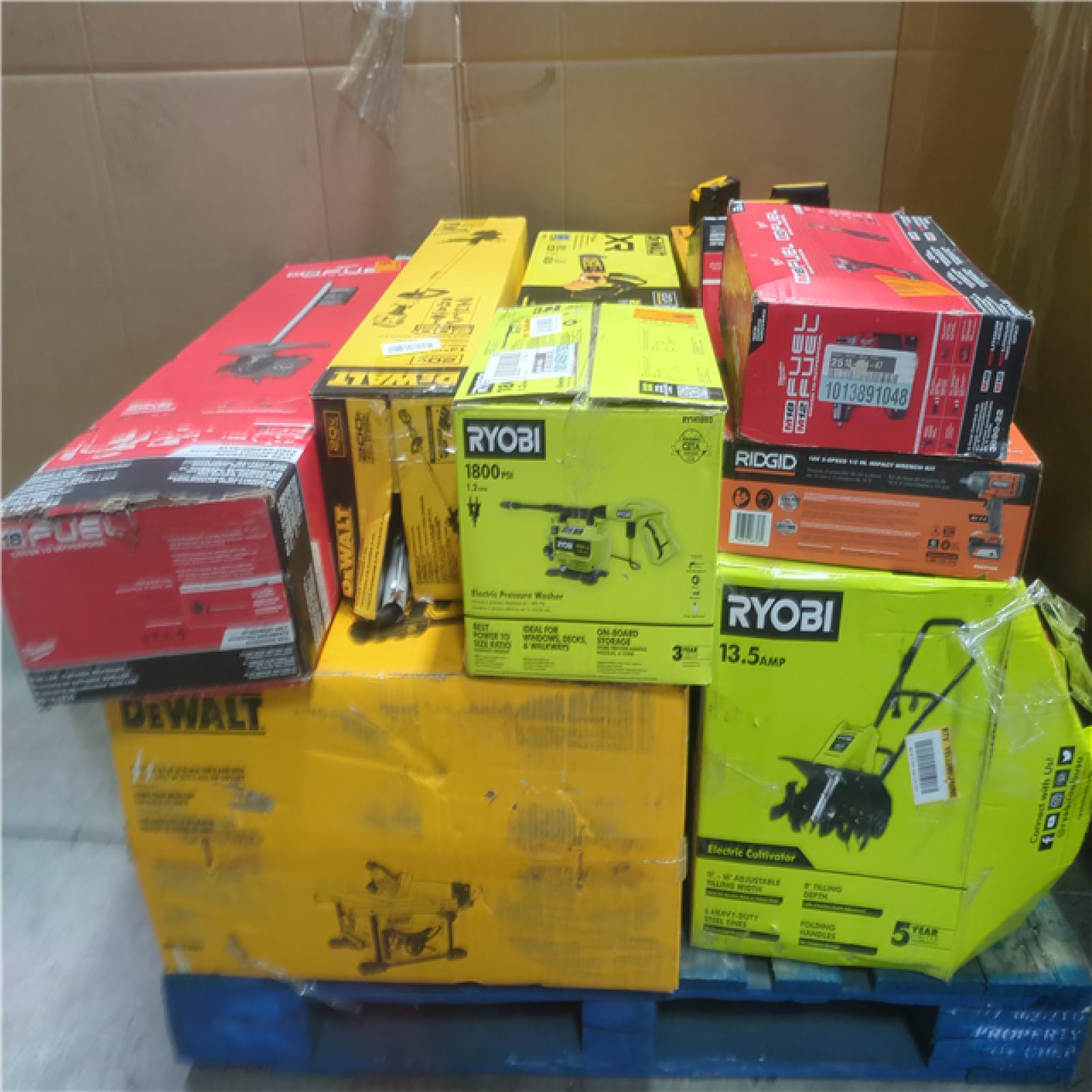 CALIFORNIA AS-IS TOOL PALLET