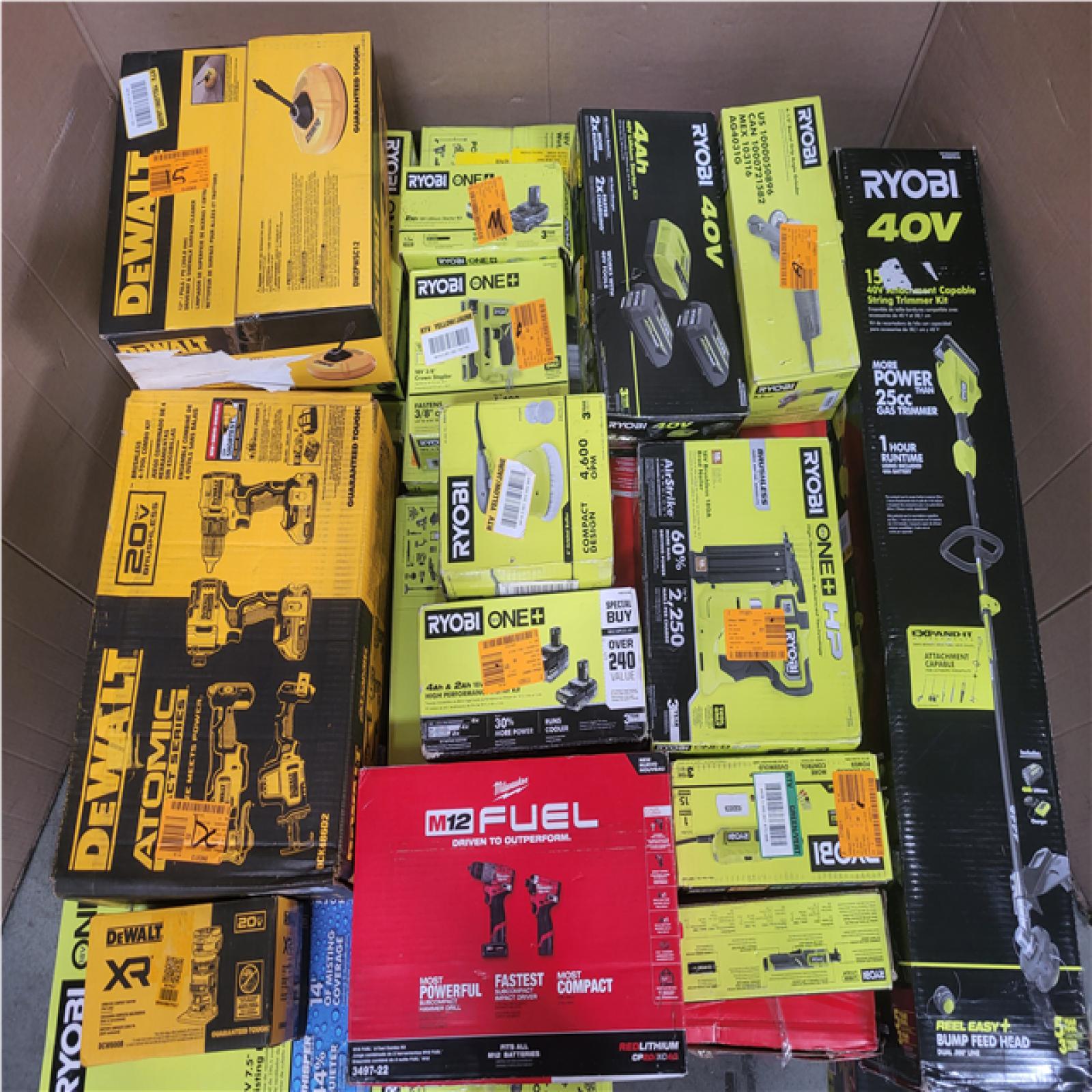 CALIFORNIA AS-IS TOOL PALLET