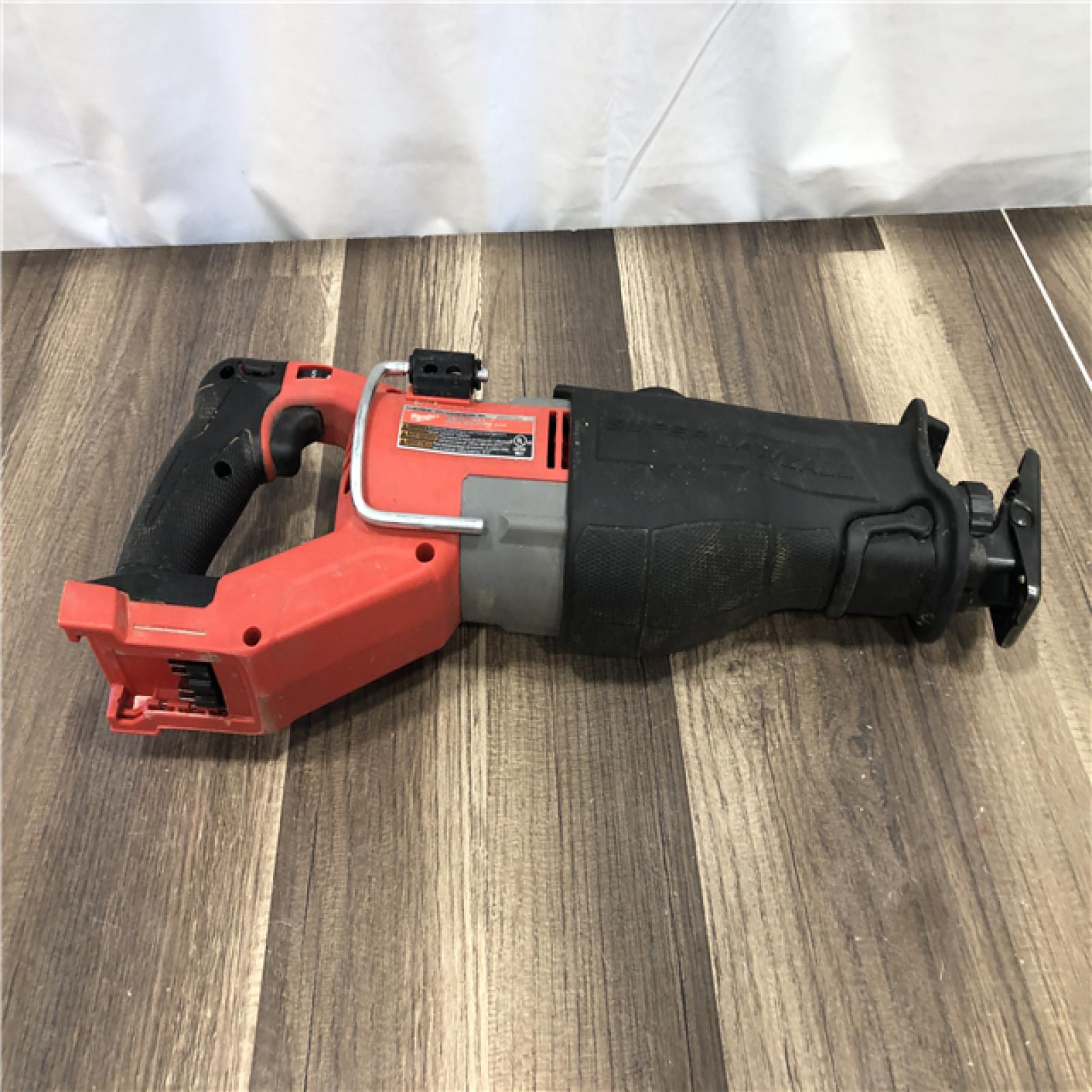 AS-IS Milwaukee FUEL 18V Lithium-Ion Brushless Cordless Super SAWZALL Orbital Reciprocating Saw (Tool-Only)