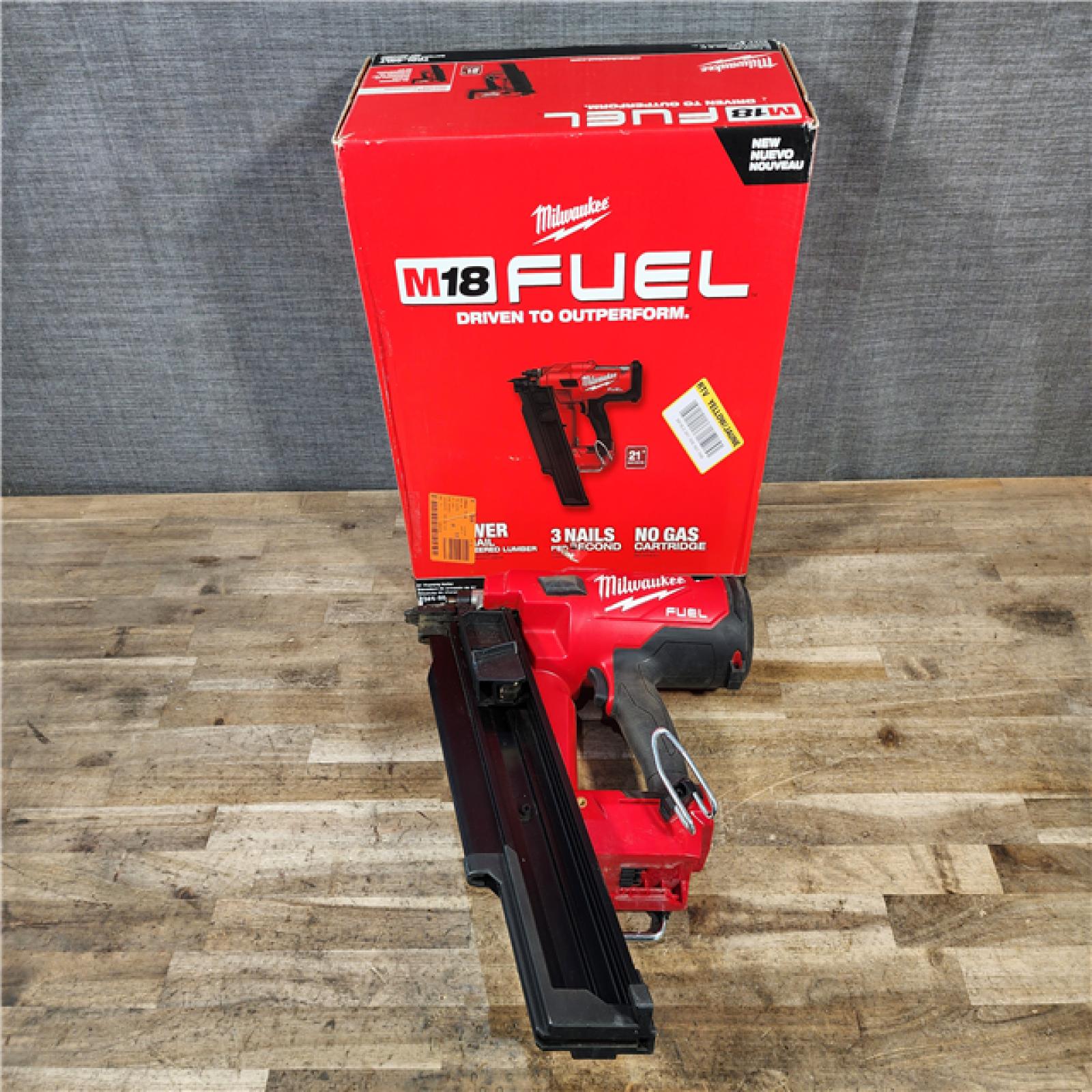 HOUSTON LOCATION - AS-IS Milwaukee 2744-20 M18 FUEL 3-1/2 in. 18V 21-Degree Lithium-Ion Brushless Cordless Framing Nailer (Tool-Only)