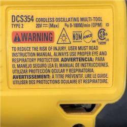 AS-IS DEWALT ATOMIC 20V MAX Cordless Brushless Oscillating Multi Tool (Tool Only)