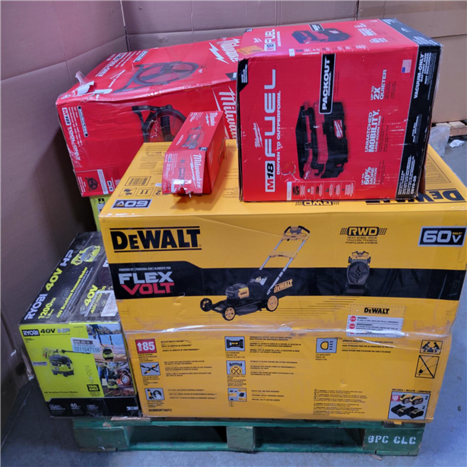 CALIFORNIA AS-IS TOOL PALLET