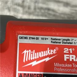 AS-IS Milwaukee FUEL 3-1/2 in. 18-Volt 21-Degree Lithium-Ion Brushless Cordless Framing Nailer (Tool-Only)