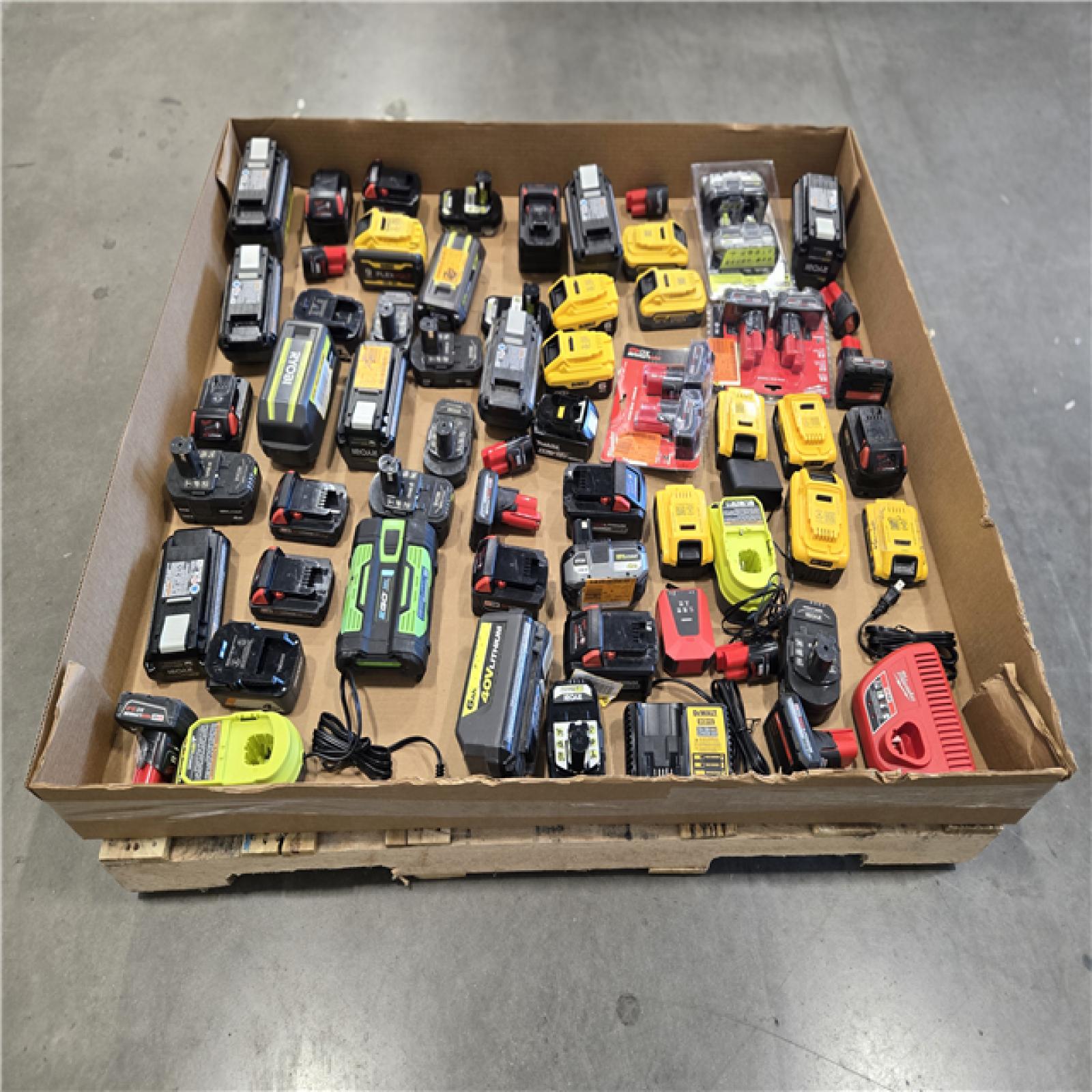 DALLAS LOCATION- AS-IS BATTERY PALLET