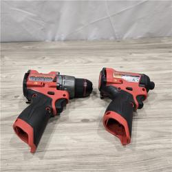 AS-IS Milwaukee 3497-22 12V Hammer Drill and Impact Driver Combo Kit