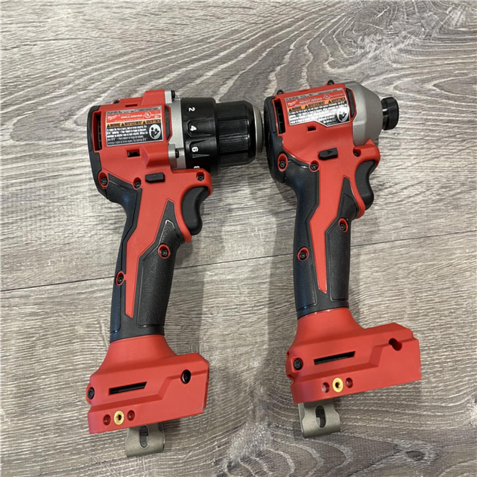 AS-IS Milwaukee 18V Lithium-Ion Brushless Cordless Compact Drill/Impact Combo Kit