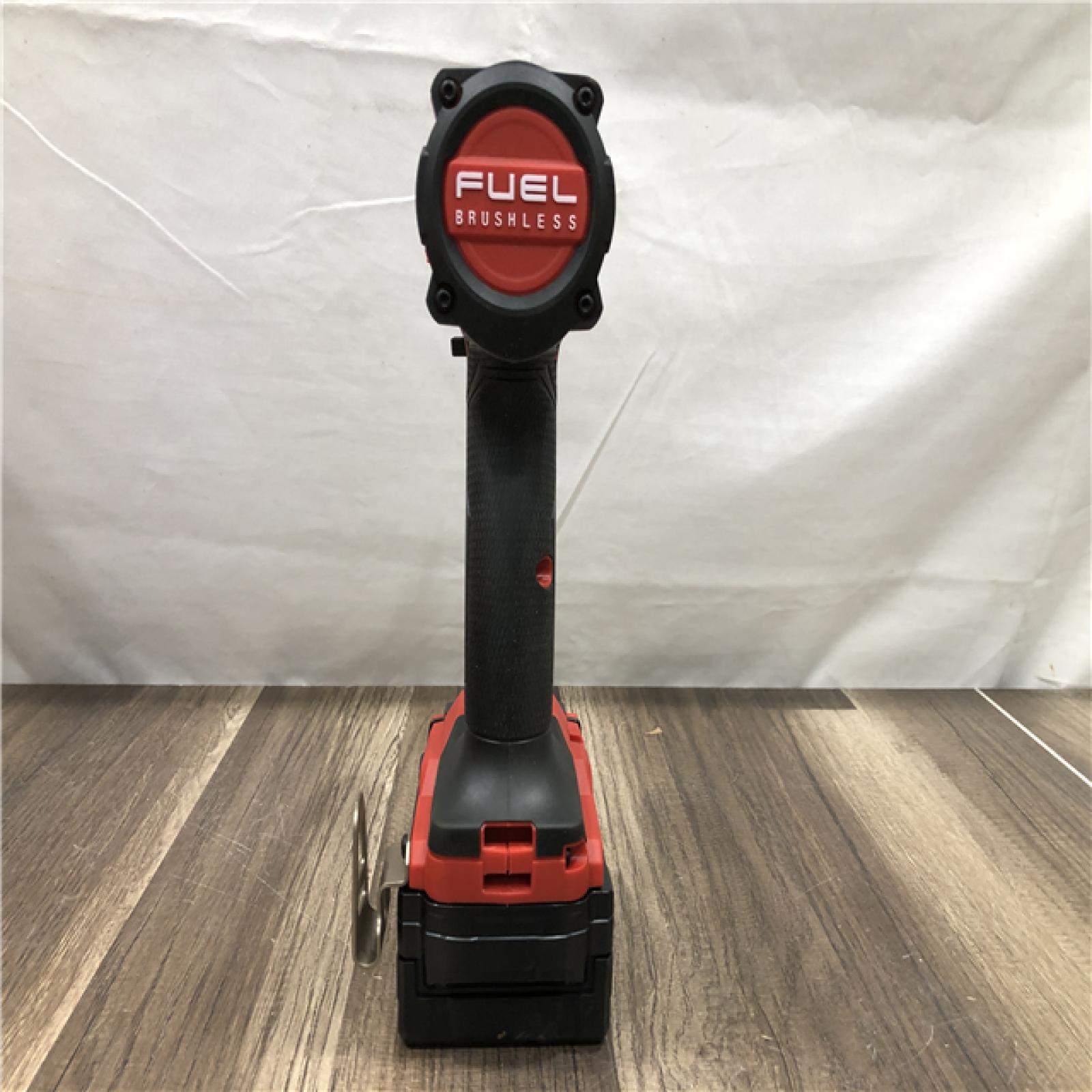 AS-IS Milwaukee FUEL 18V Lithium-Ion Brushless Cordless 1/2 in. Drill/Driver Kit