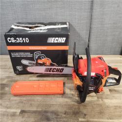 HOUSTON LOCATION - AS-IS Echo-CS-3510-16AA Professional Gas Rear Handle Chain Saw with 16in. Bar 34.4cc