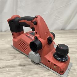 AS-IS Milwaukee M18 18V Cordless 3-1/4 in. Planer (Tool-Only)