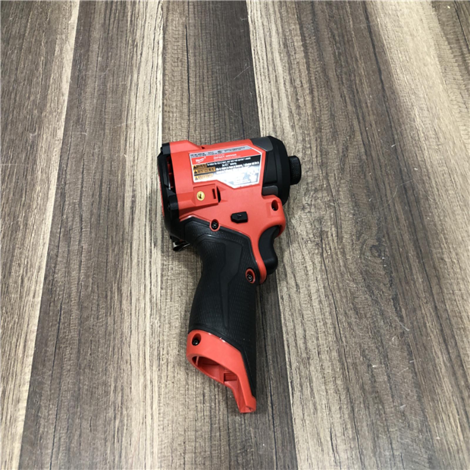AS-IS Milwaukee FUEL 12V Lithium-Ion Brushless Cordless 1/4 in. Hex Impact Driver (Tool-Only)