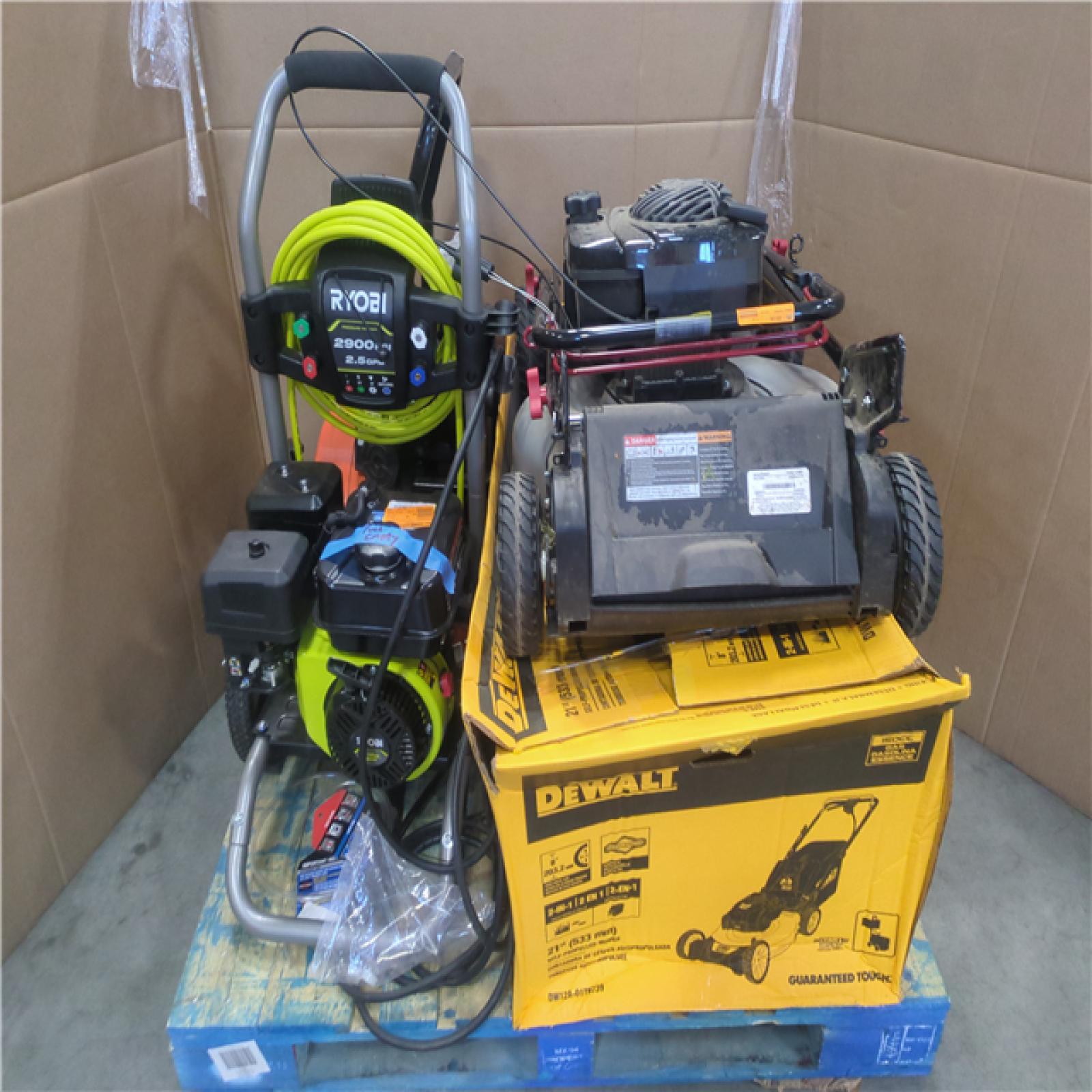 CALIFORNIA AS-IS OUTDOOR POWER EQUIPMENT