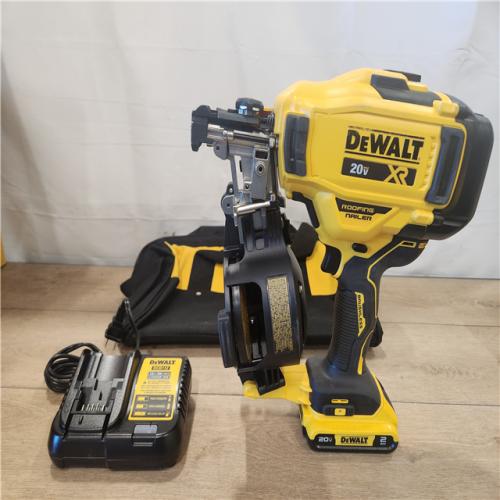 AS-IS- DEWALT 2007898 Roofing Nailer Cordless