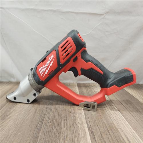 AS-IS- Milwaukee M18 18V Lithium-ion Cordless 18-gauge Double Cut Metal Shear (Tool-Only)