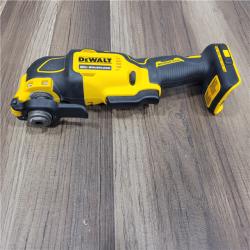 AS-IS DEWALT ATOMIC 20-Volt Lithium-Ion Cordless Brushless Combo Kit (4-Tool) with (2) 2.0Ah Batteries, Charger and Bag