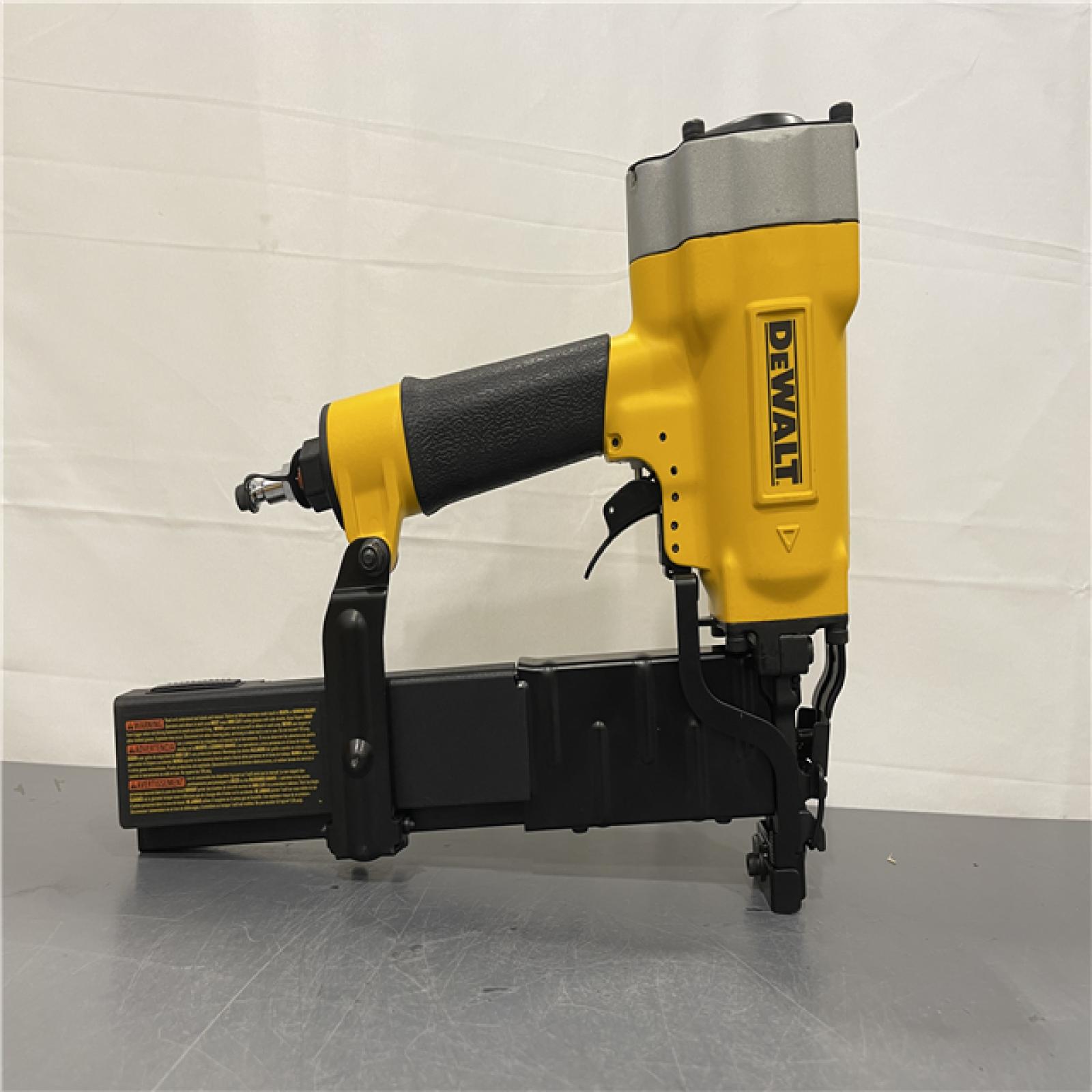 AS-IS - DeWalt Corded Pneumatic 16-Gauge 1 in. Crown Lathing Stapler