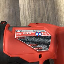 AS-IS Milwaukee  FUEL 18-Volt Lithium-Ion Brushless Cordless 18-Gauge 1/4 in. Narrow Crown Stapler (Tool-Only)