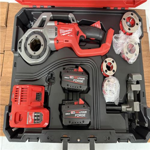 California AS-IS Milwaukee Compact Pipe Threader, includes (2) Batteries, Charger & Hard Case: Appears in Like New Condition