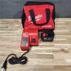 HOUSTON LOCATION - AS-IS (APPEARS LIKE NEW) Milwaukee  FUEL 18V Lithium-Ion Brushless Cordless 1/2 in. Impact Wrench w/Friction Ring Kit