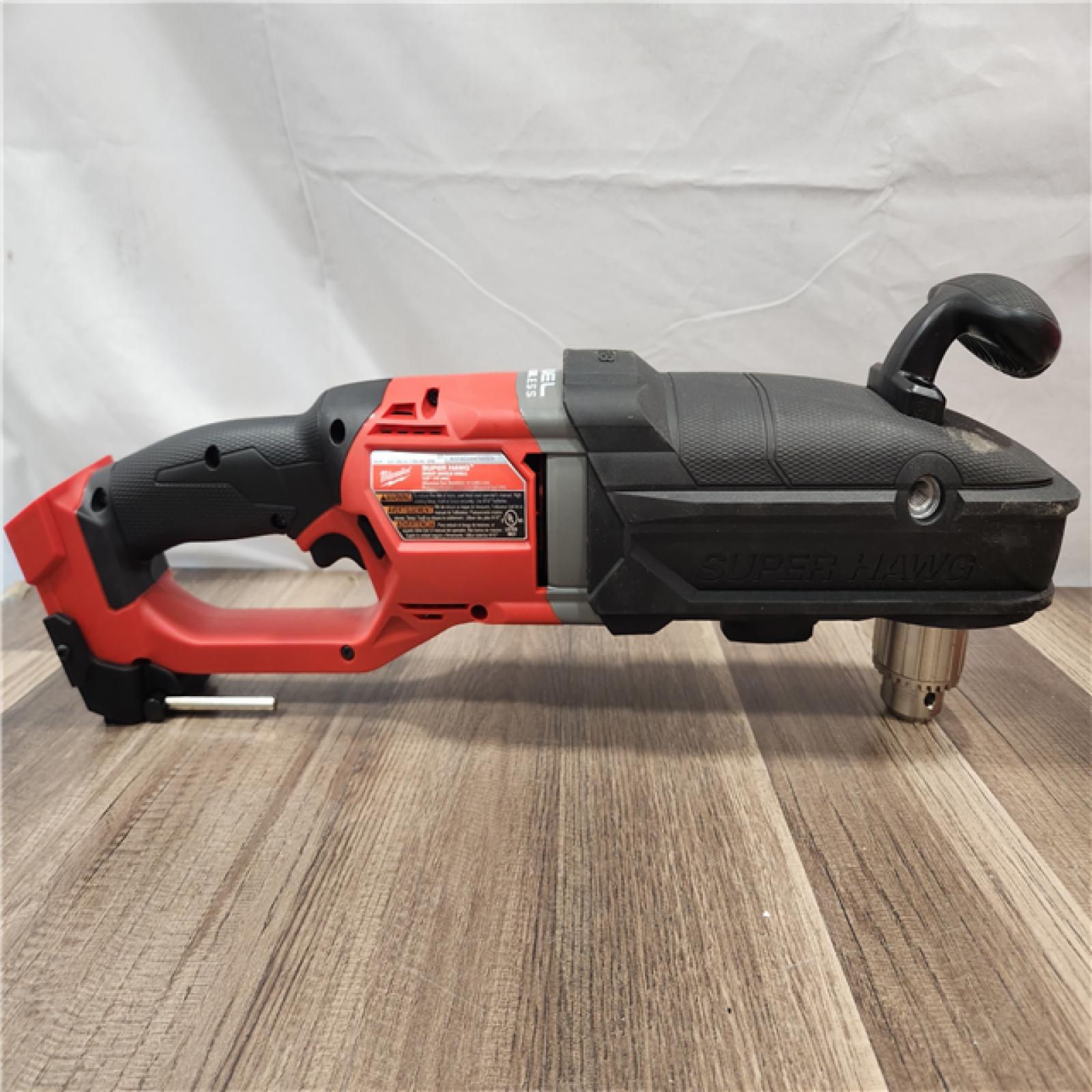 AS-IS- Milwaukee M18 18V Fuel 1/2 Right Angle Drill Super Hawg Cordless Lithium-Ion (TOOL ONLY)