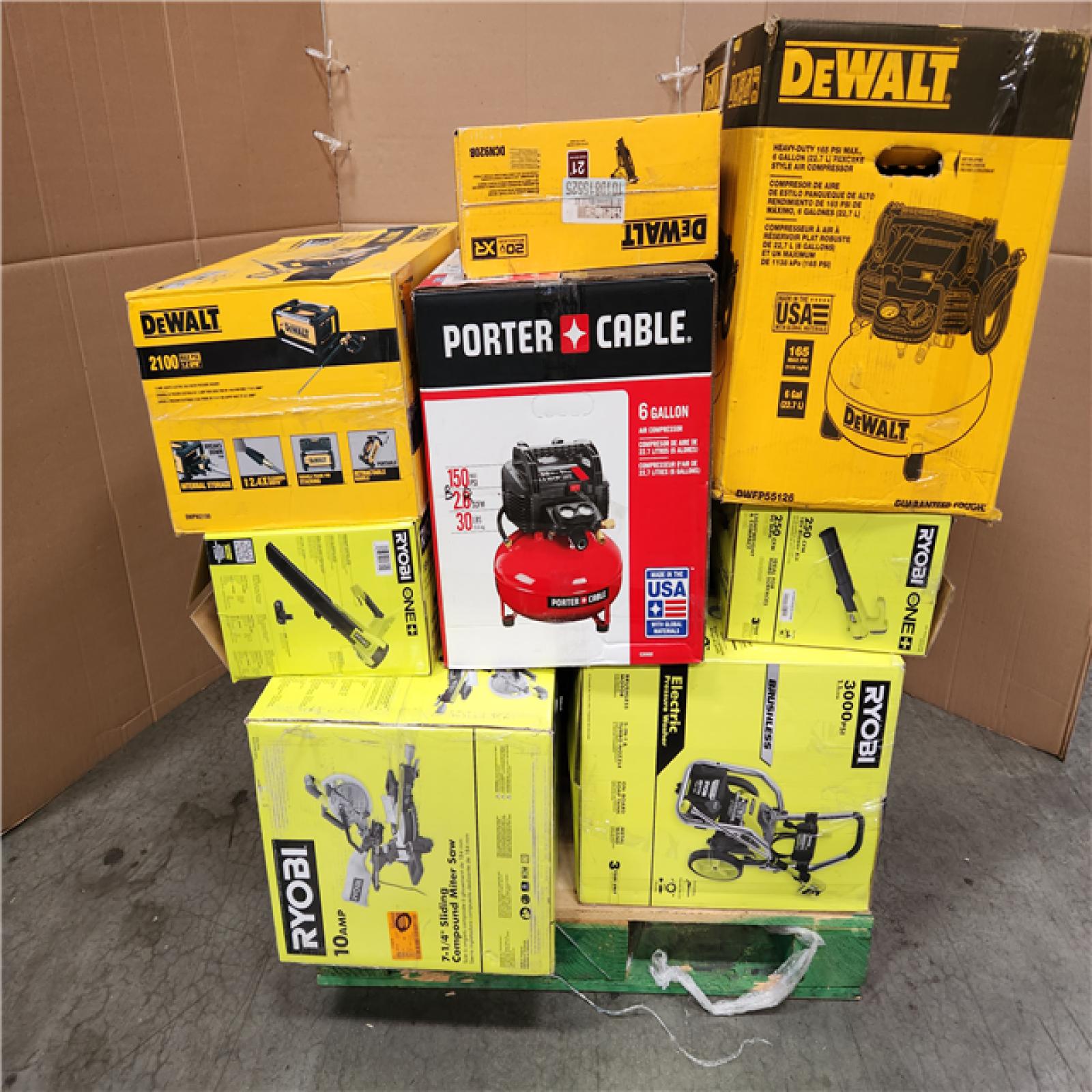 California As-Is Tool Pallet