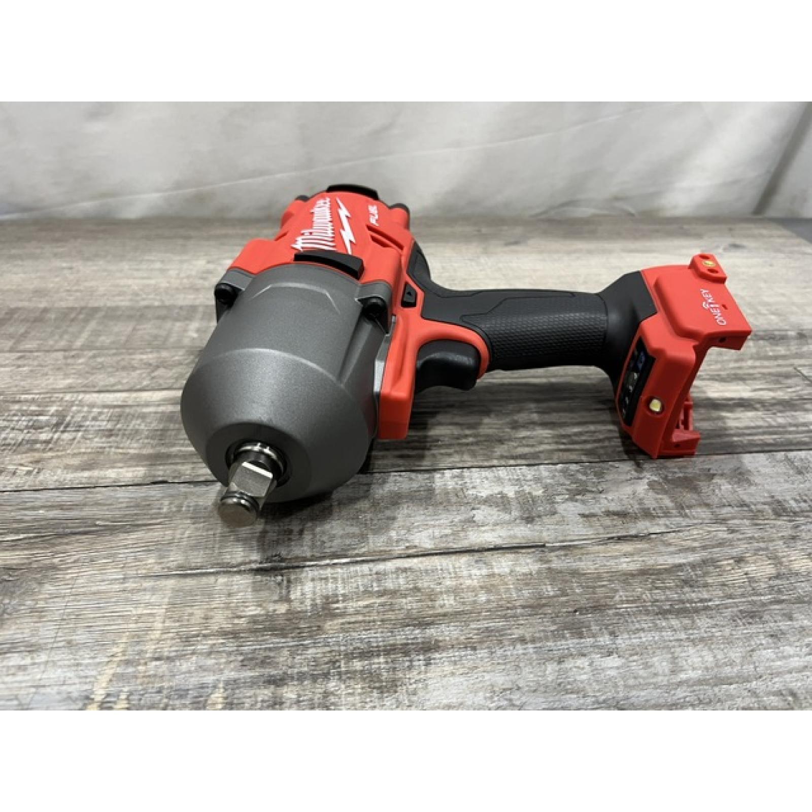 AS-IS Milwaukee M18 FUEL ONE-KEY 18V Lithium-Ion Brushless Cordless 1/2 in. Impact Wrench with Friction Ring (Tool-Only)