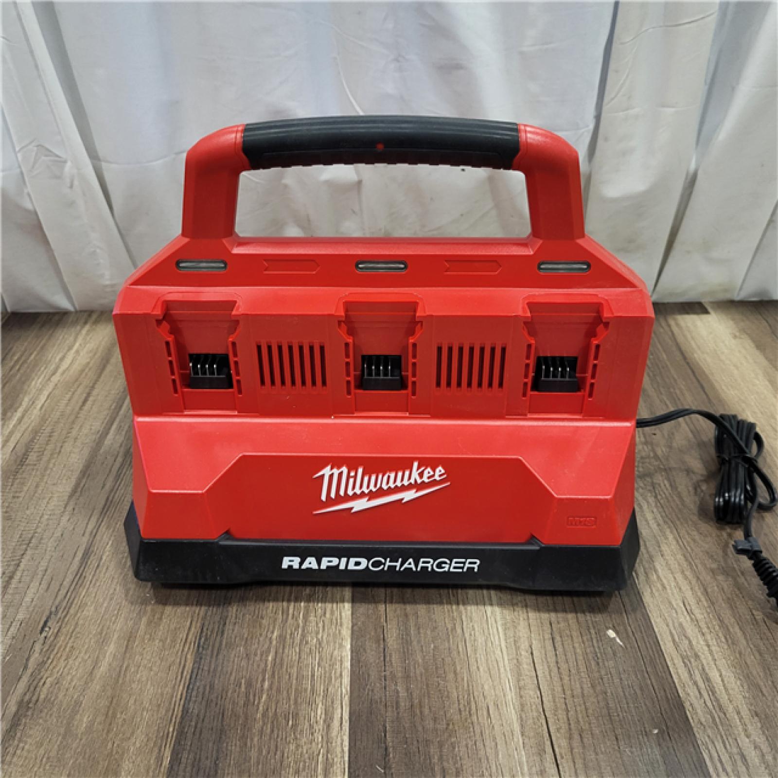 AS IS Milwaukee M18 Packout Six Bay Rapid Charger