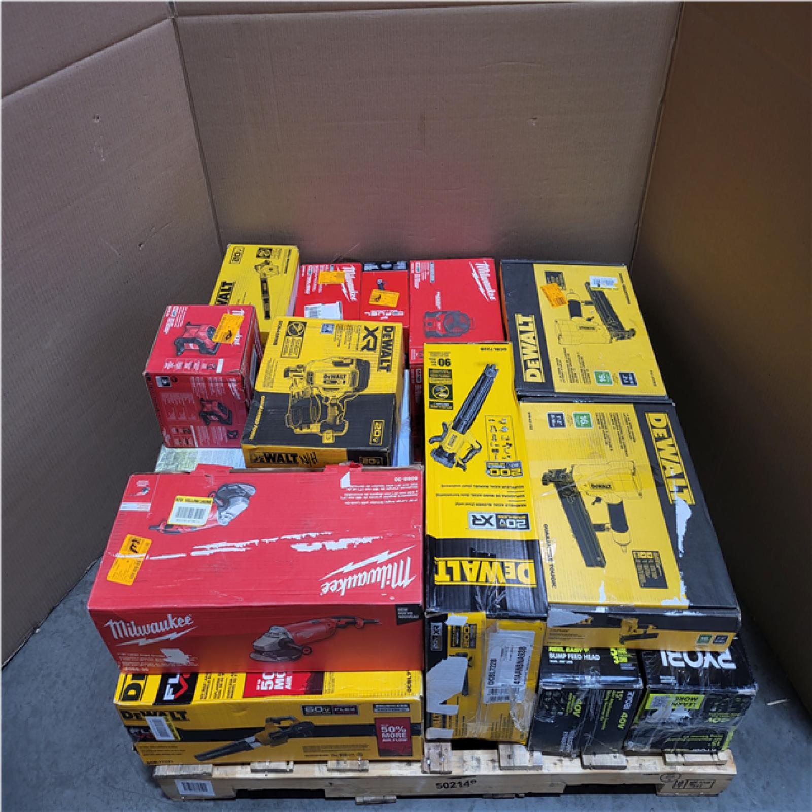 CALIFORNIA AS-IS TOOL PALLET