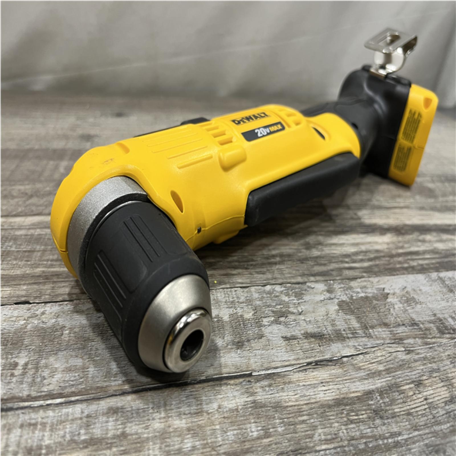 AS-IS DEWALT 20V MAX Cordless 3/8 in. Right Angle Drill/Driver (Tool Only)