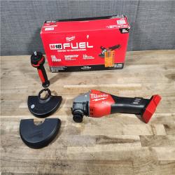 HOUSTON LOCATION - AS-IS (APPEARS LIKE NEW) MILWAUKEE M18 4-1/2 - 6 BRAKING GRINDER, SLIDE SWITCH (TOOL ONLY)