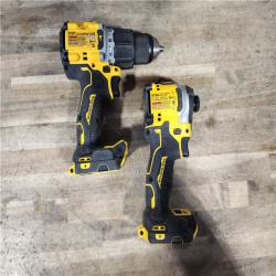 HOUSTON LOCATION - AS-IS DEWALT 2 TOOL COMBO KIT W/ (2) BATTERY & CHARGER