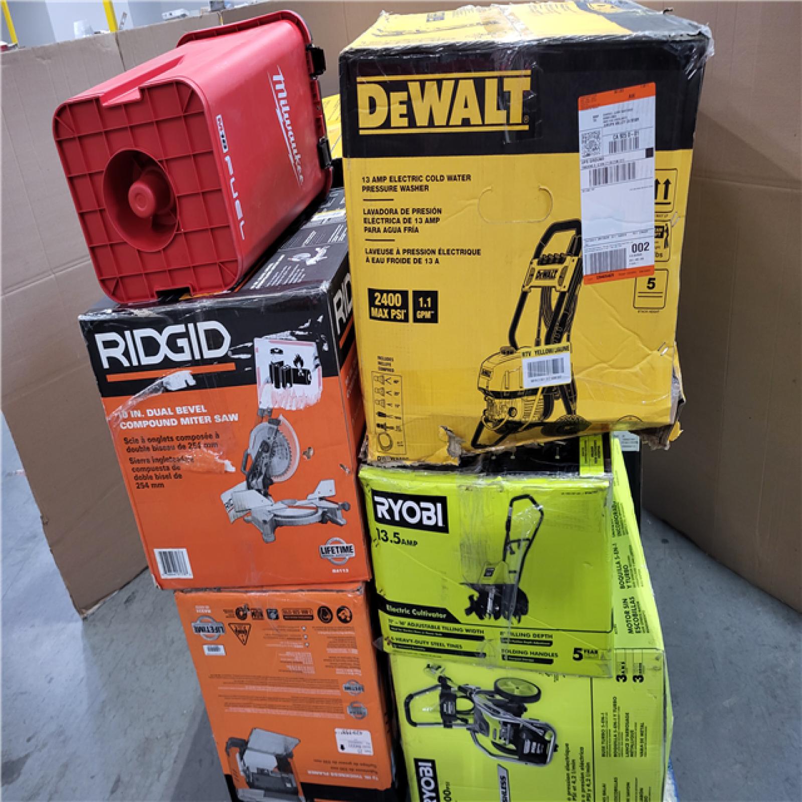 CALIFORNIA AS-IS TOOL PALLET