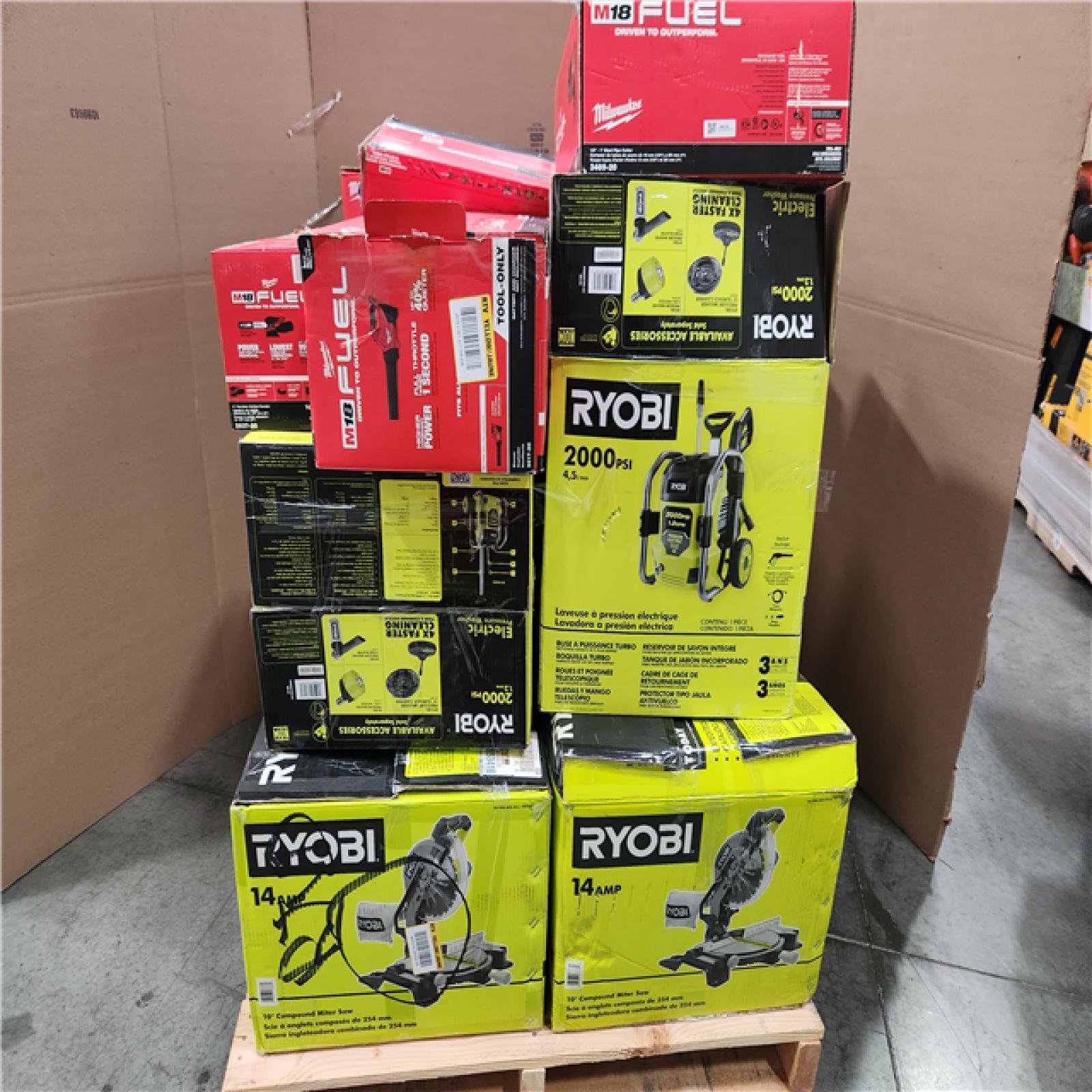 CALIFORNIA AS-IS TOOL PALLET