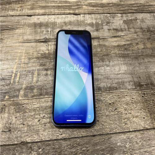 AS-IS iPhone 12 mini blue  64GB Apple MG733LL/A