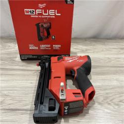 AS-IS Milwaukee FUEL 12-Volt Lithium-Ion Brushless Cordless 18-Gauge 1-1/2 in. Compact Brad Nailer (Tool Only)