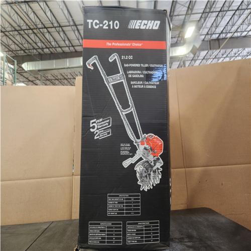 Phoenix LIKE NEW ECHO 9 in. Wide 21.2 cc Gas 2-Stroke Front Tine Forward Rotating Garden Tiller/Cultivator with Storage Kickstand