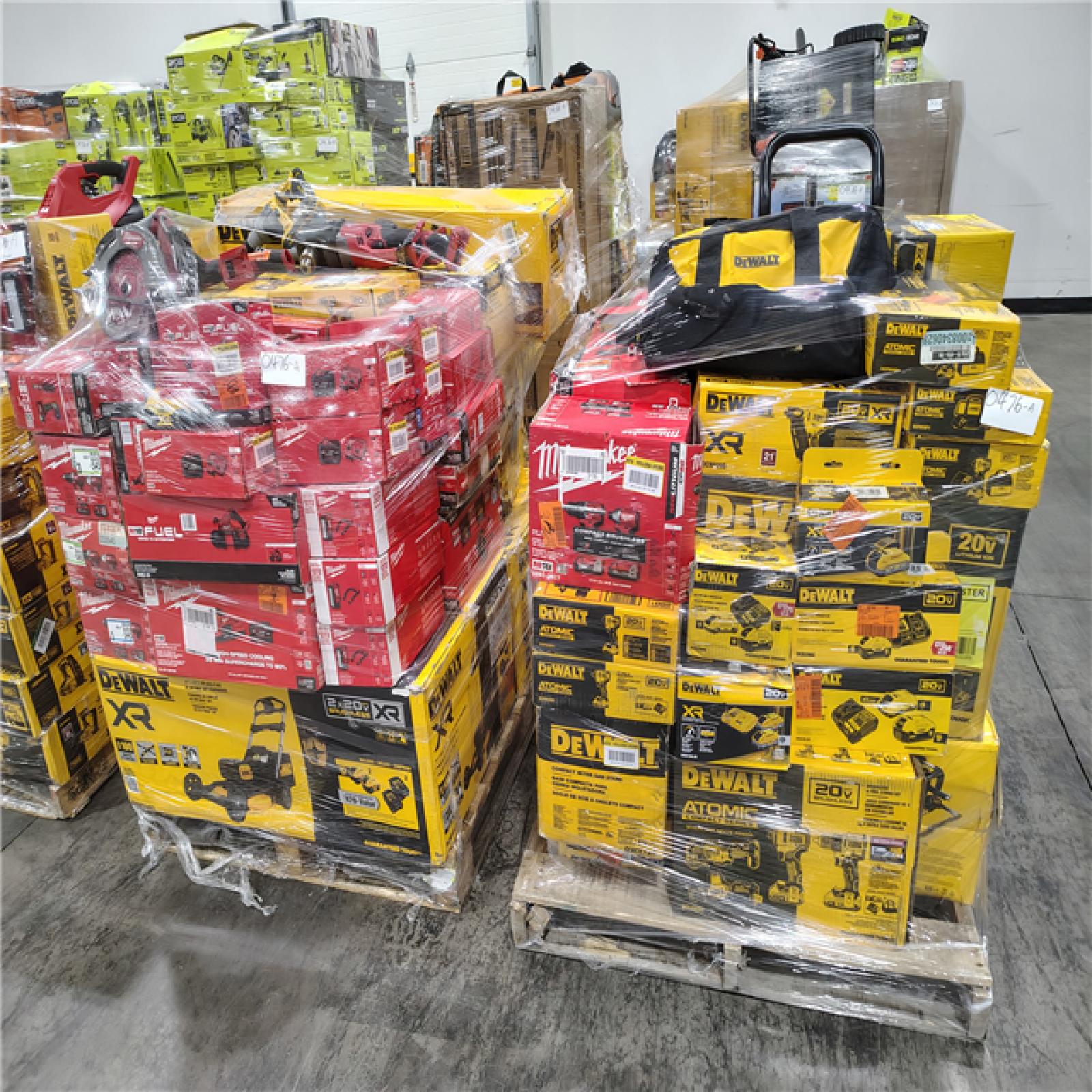 Pittston Location As-Is Power Tools Partial Truckload (13 Pallets) 0476-A