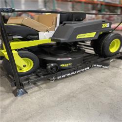 DALLAS LOCATION- NEW! RYOBI ZR3 80V HP Brushless Battery Cordless Electric 42 in. Zero Turn Riding Lawn Mower