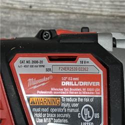 AS-IS Milwaukee 18V Lithium-Ion Cordless Drill Driver/Impact Driver Combo Kit