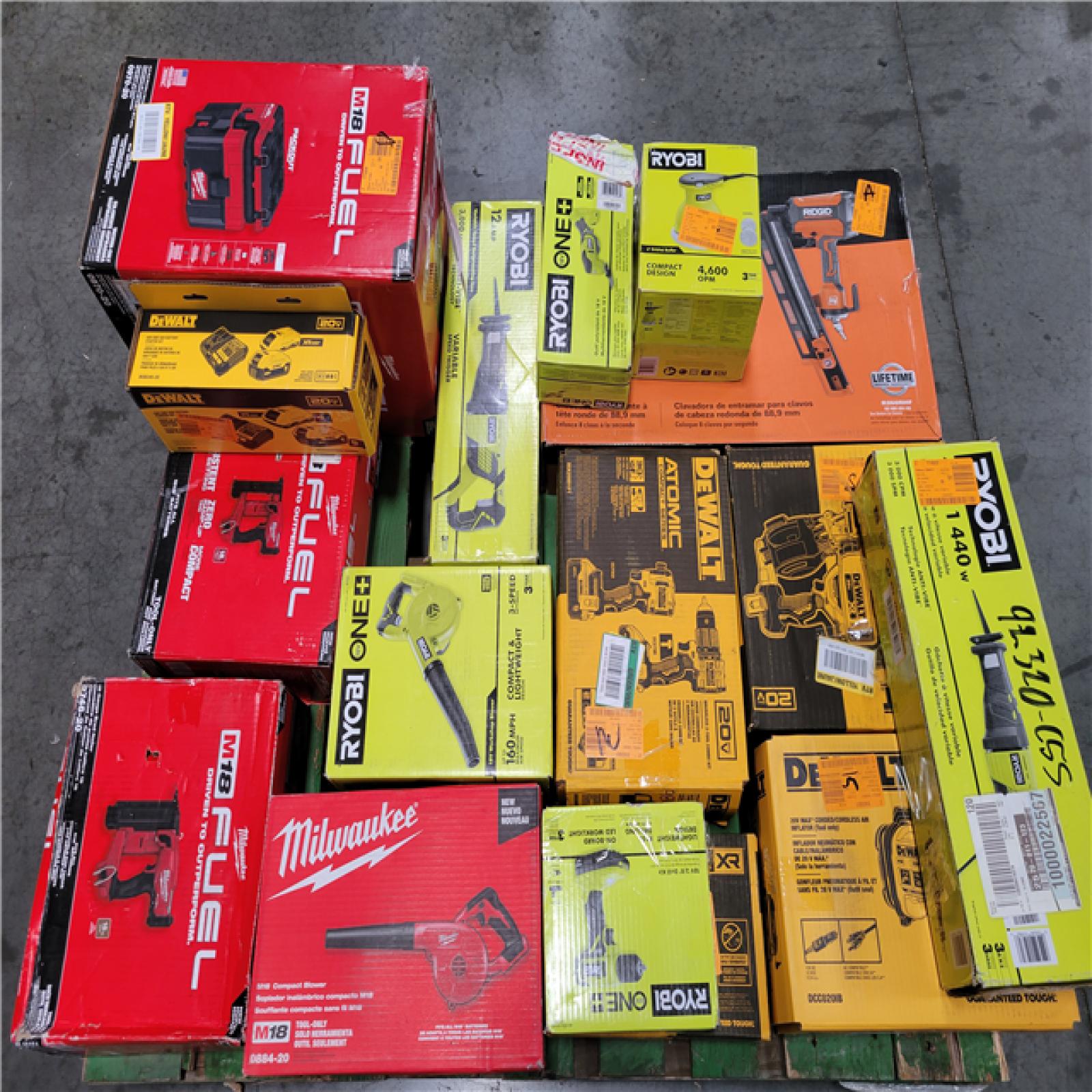 CALIFORNIA AS-IS TOOL PALLET