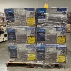 DALLAS LOCATION- NEW!- Midea 8 000 BTU U+ Smart Inverter Window Air Conditioner PALLET (12 UNITS)