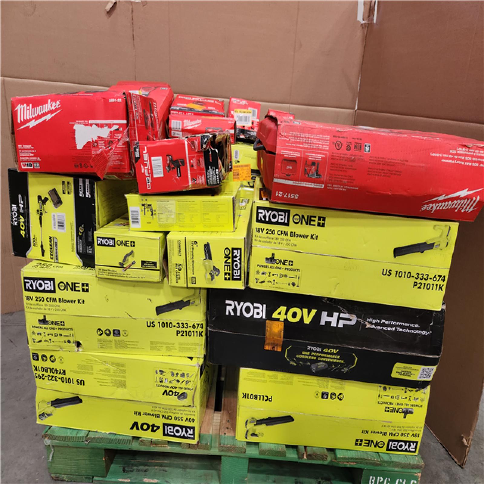 CALIFORNIA AS-IS TOOL PALLET