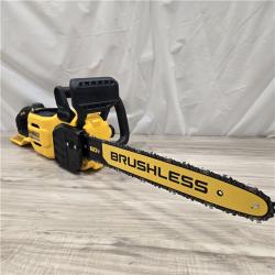 AS-IS DEWALT DCCS672B FLEXVOLT 60V MAX Cordless 18 Chainsaw (Tool Only)
