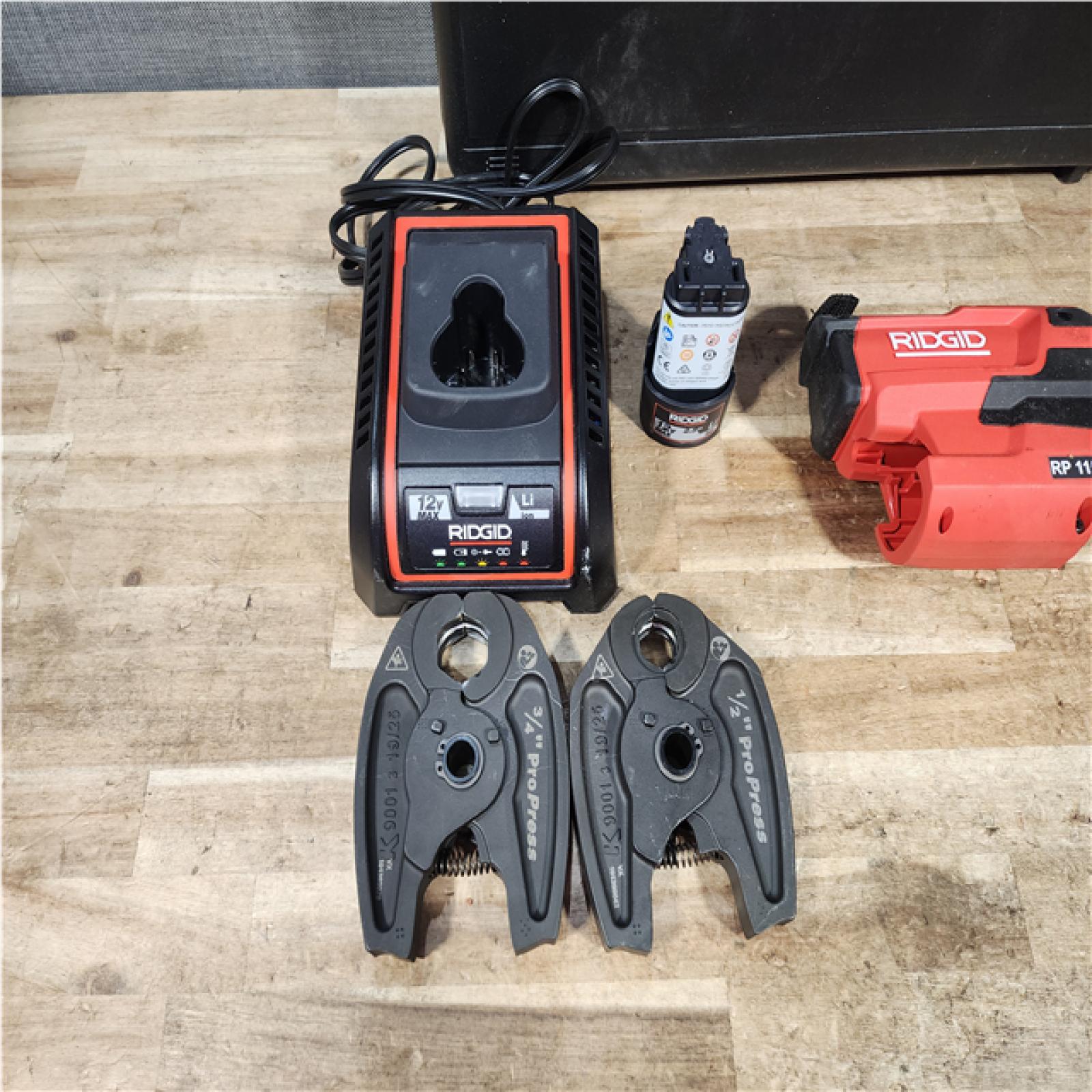 HOUSTON LOCATION - AS - IS RIDGID MINI PRESS TOOL KIT