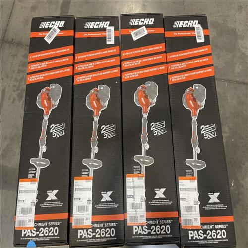 DALLAS LOCATION- NEW!- ECHO 25.4 cc Gas 2-Stroke X Series Attachment Capable Power Head (POWER HEAD ONLY LOT OF 4)