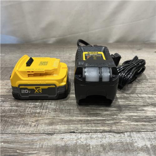 AS-IS DEWALT 20V MAX XR POWERSTACK Lithium-Ion Battery Starter Kit with 1.7Ah Battery and Charger
