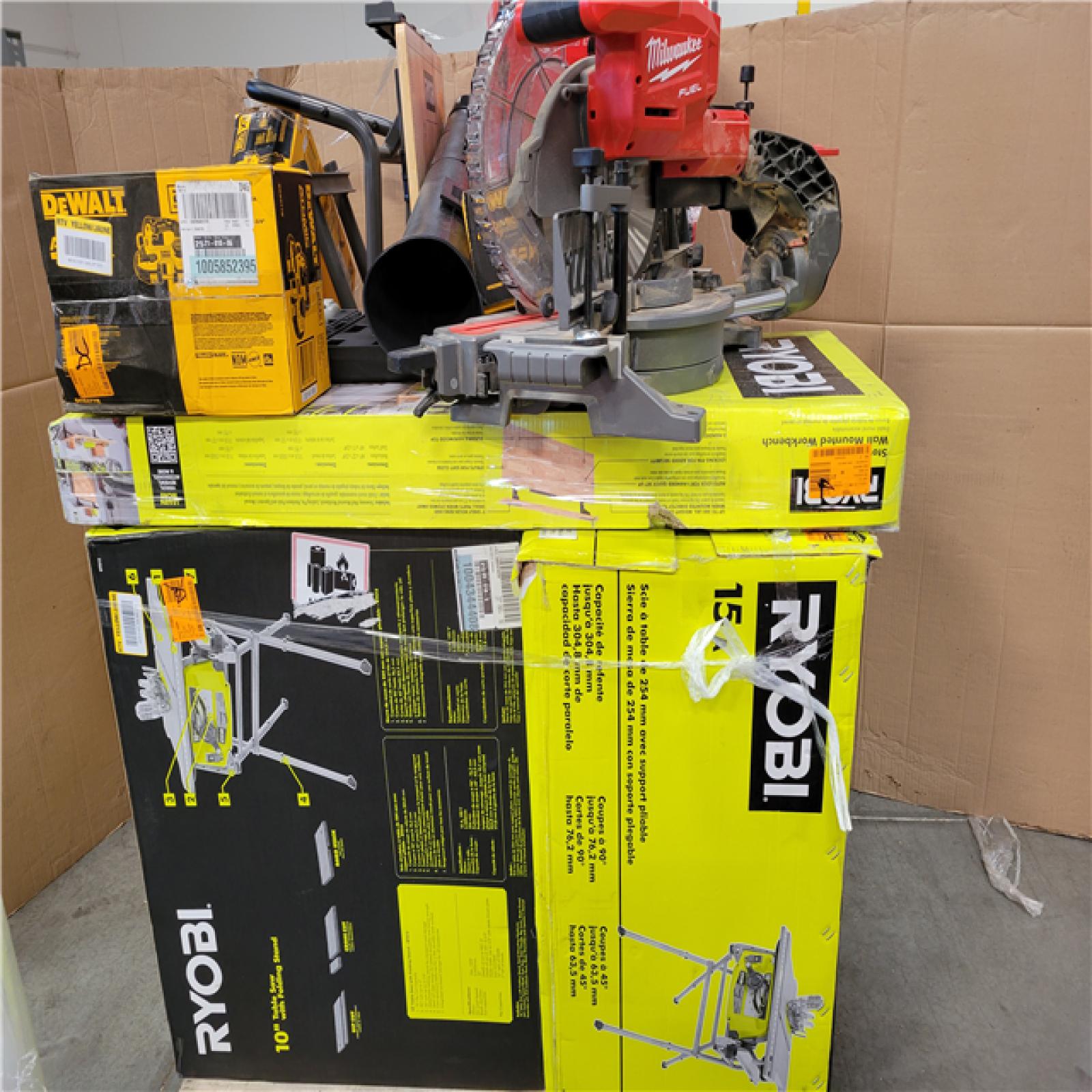 CALIFORNIA AS-IS TOOL PALLET