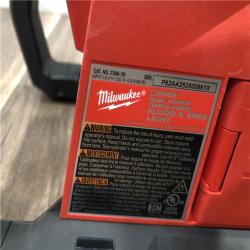 AS-IS Milwaukee 18-Volt Lithium-Ion Cordless 4500 Lumens ROVER Dual Power Triple-Panel Flood & Area Light (Tool-Only)