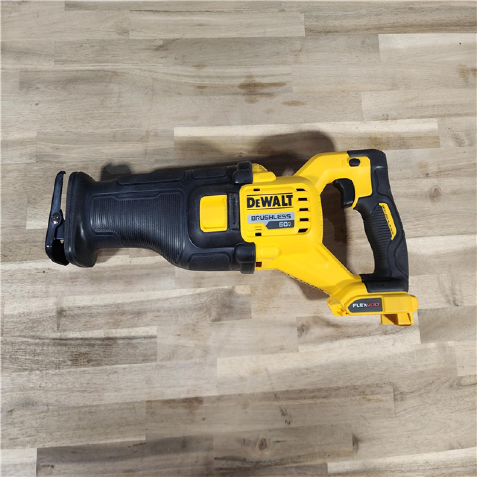 HOUSTON LOCATION - AS-IS (2) DeWalt DCS389B FLEXVOLT 60V MAX Cordless Brushless Reciprocating Saw (Tool-Only)