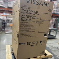 DALLAS LOCATION -AS-IS VISSANI 18.1 CU.FT REFRIGERATOR